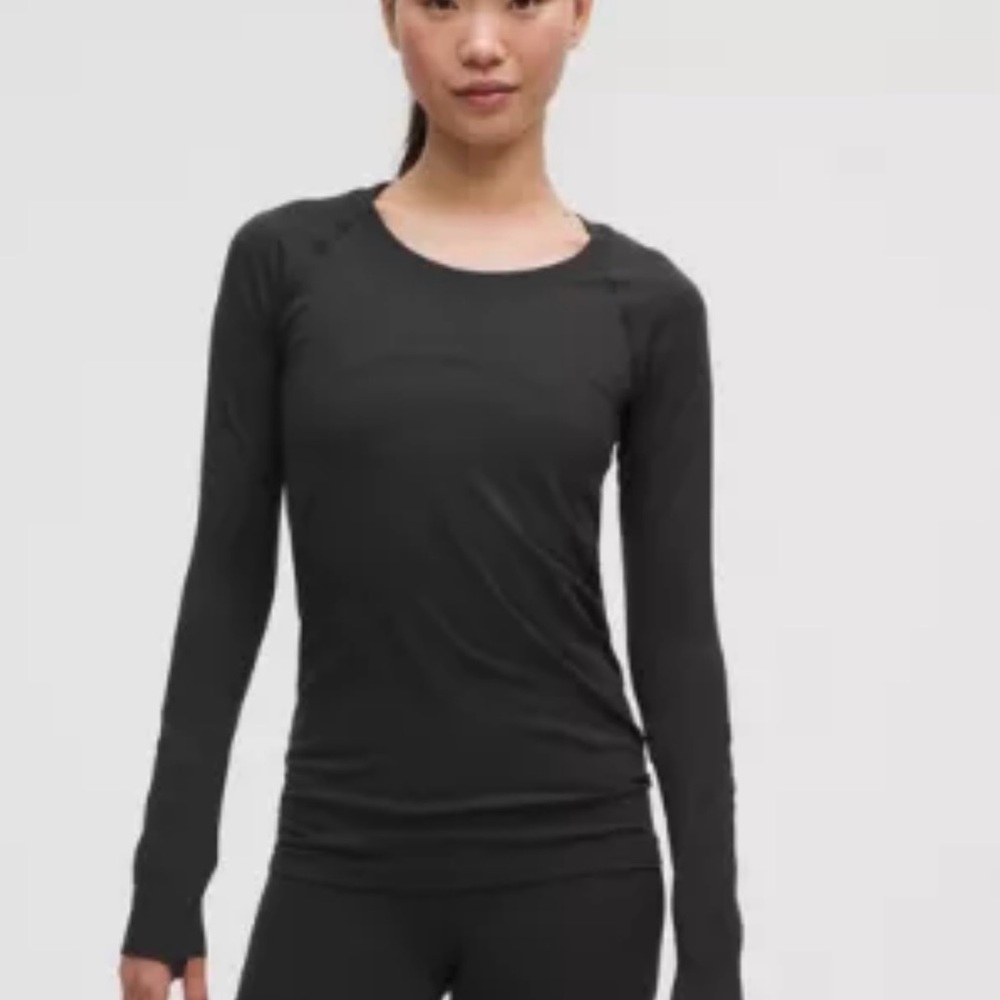 lululemon athletica Black Long Sleeve Top